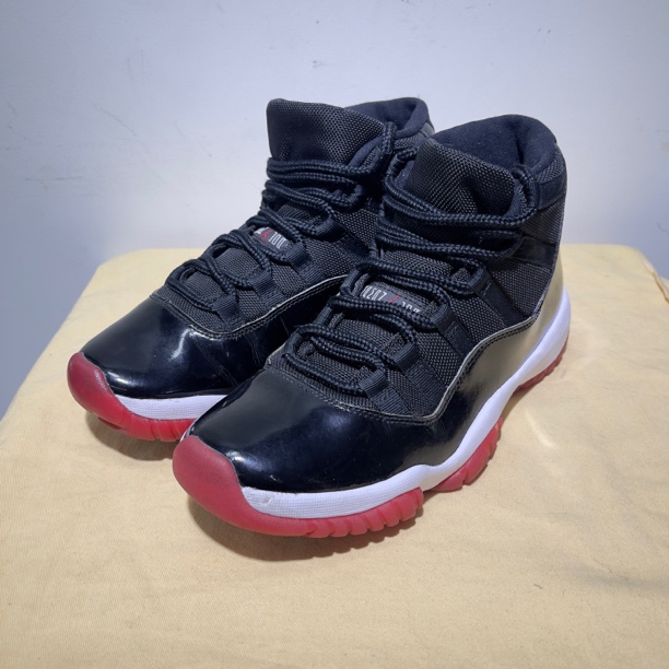 95新 AIR JORDAN 41码 黑红季后赛 球鞋