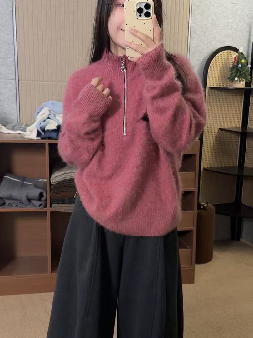 【鑫绒毛衣】针织毛针织衫针织上衣百搭套头毛衣Y000-A363