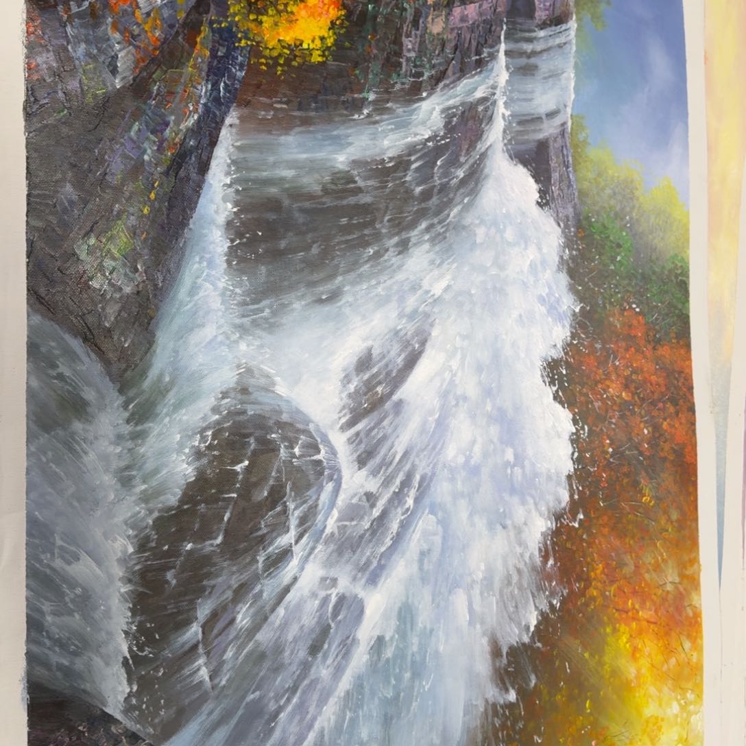 油画你在哪呢你现在干