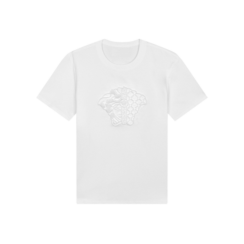 （3129）2024新款刺绣时尚百搭男女同款低价好卖休闲T恤新款2