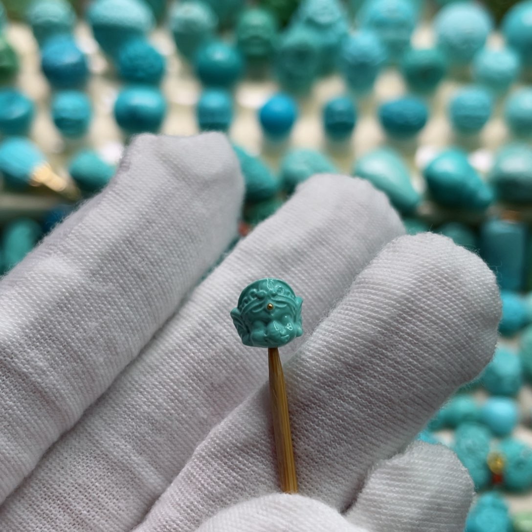 绿松石珠宝奇石未镶嵌