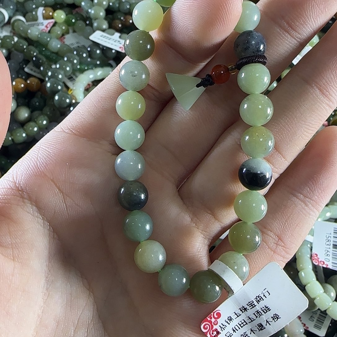 和田玉手链未镶嵌265