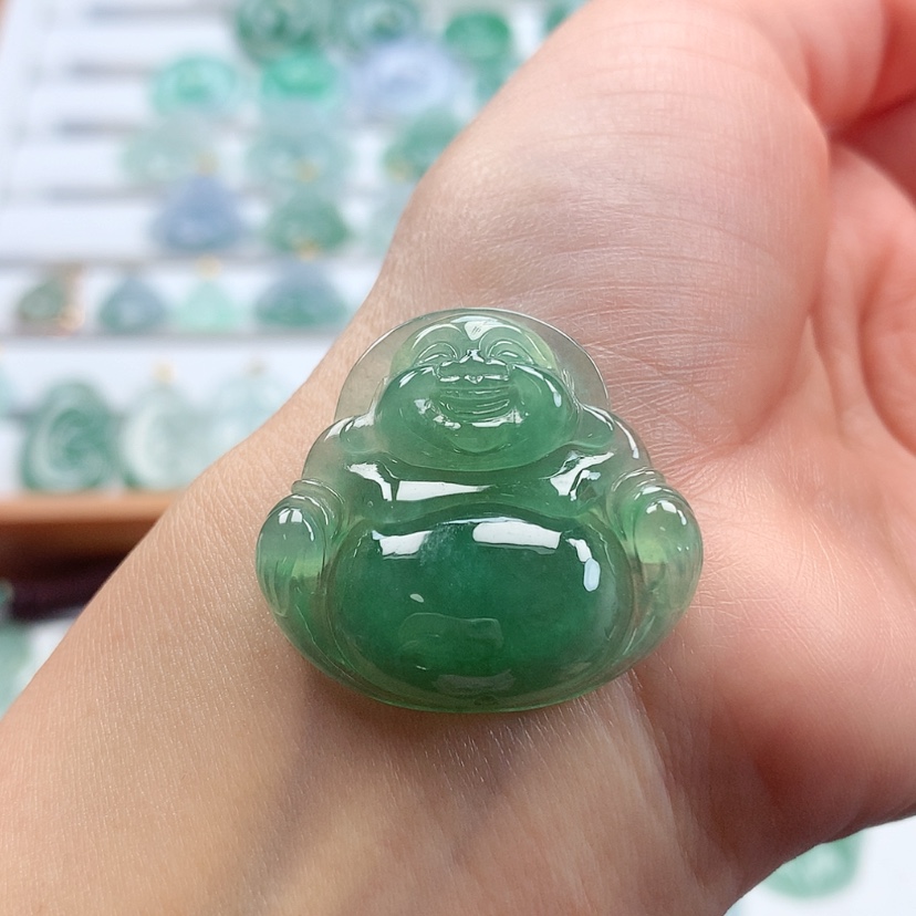 【闪购商品】翡翠吊坠(不含链)未镶嵌