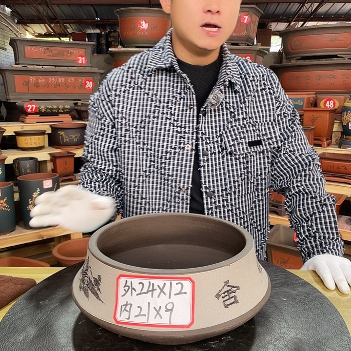 紫砂花盆工厂直发