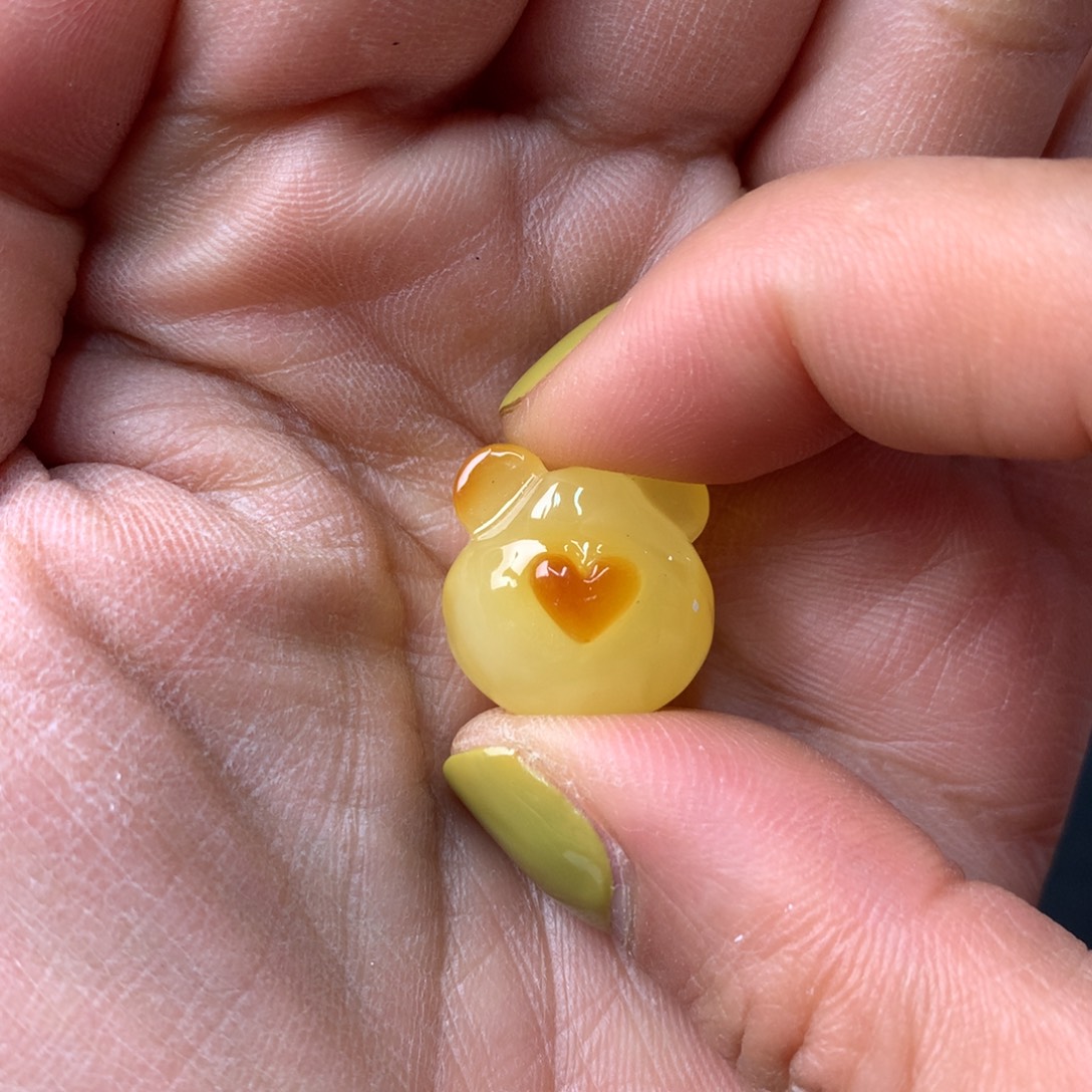 琥珀未镶嵌裸石蜜蜡