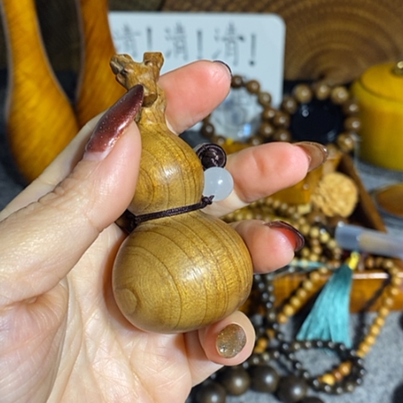 【闪购商品】金丝楠金丝楠木手把件