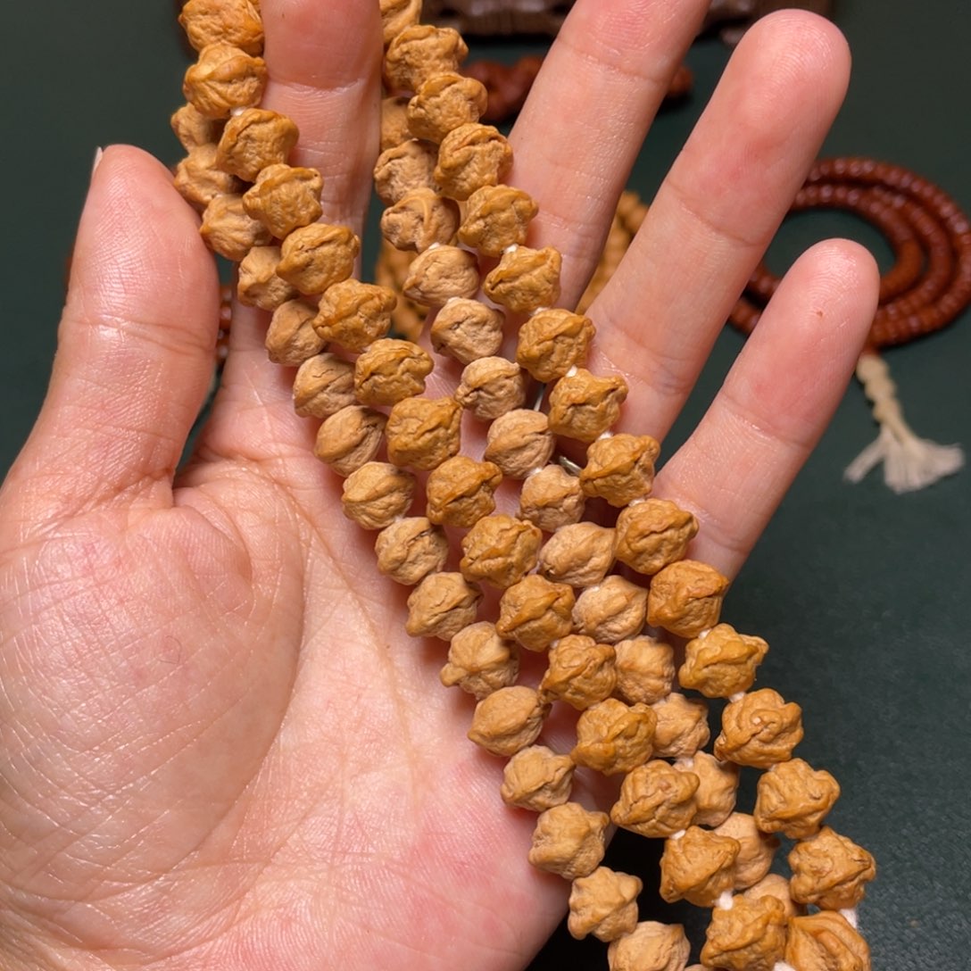 吊坠柏香籽/百香籽脸谱手持