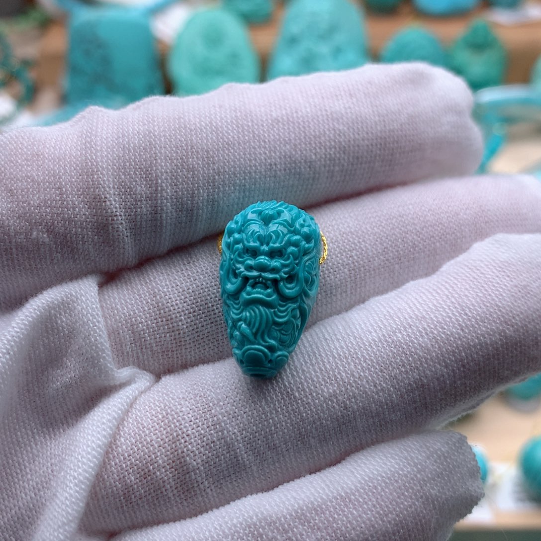 绿松石珠宝奇石未镶嵌