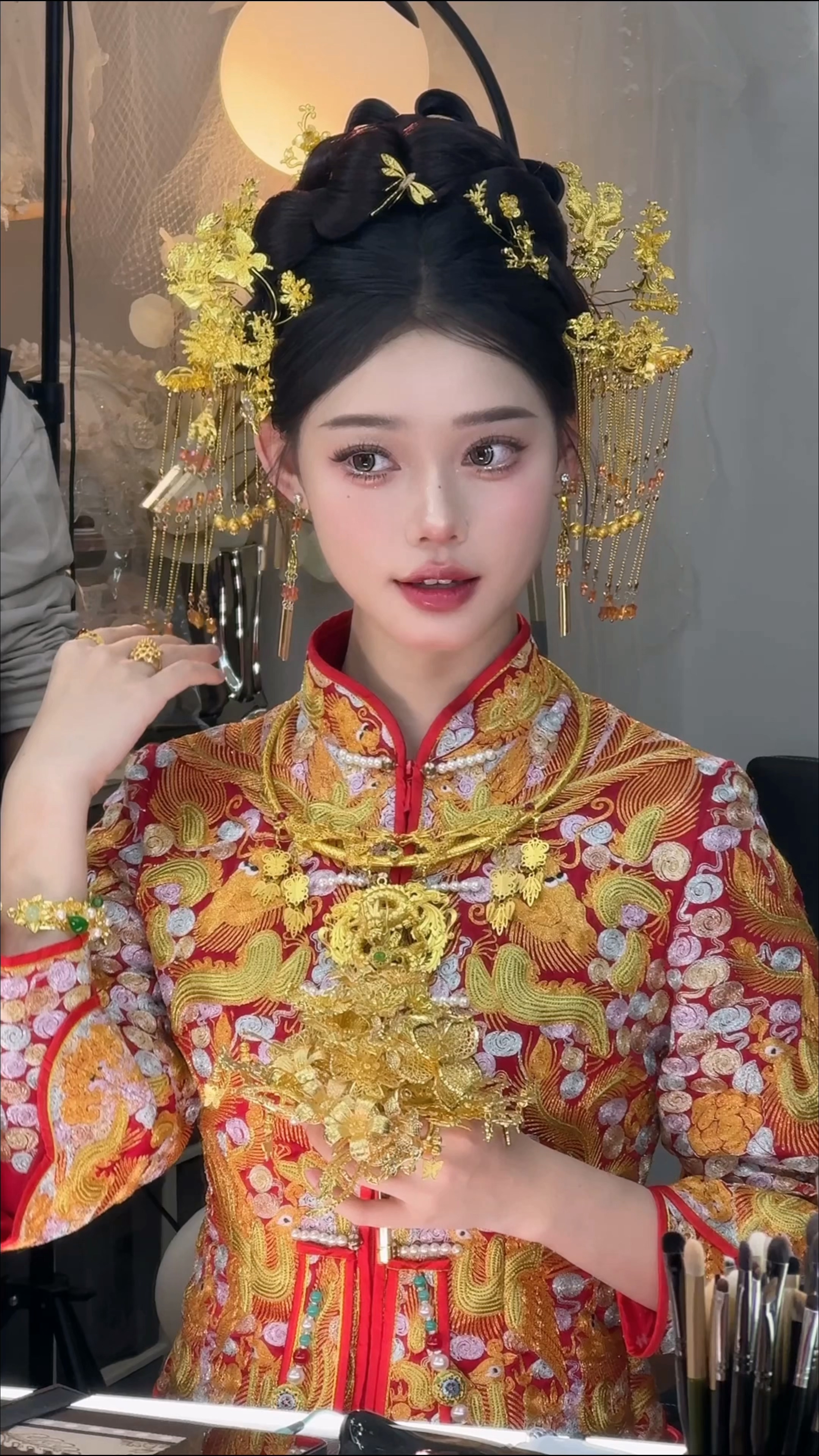 新中式秀禾分体头饰060