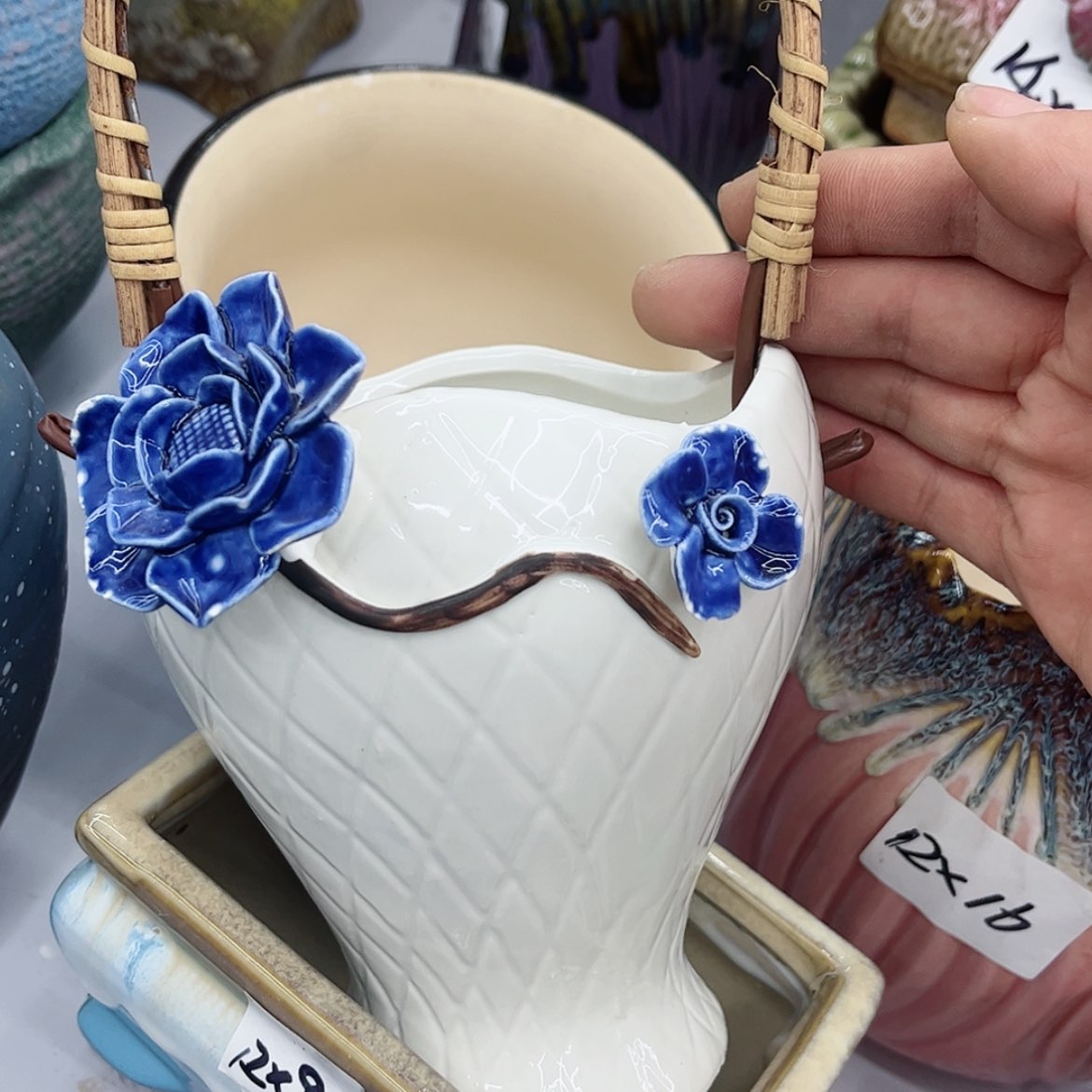 【闪购商品】陶瓷多肉绿植绿植陶瓷花盆