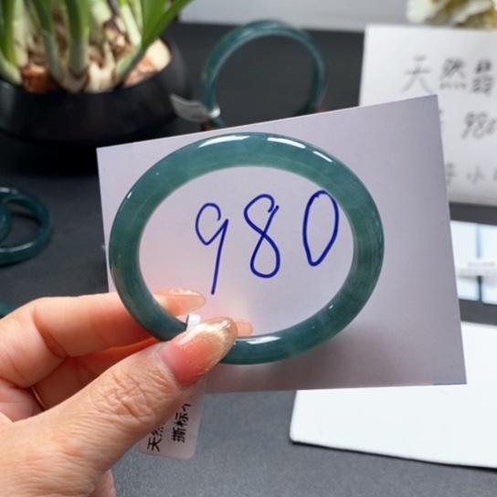 翡翠手镯未镶嵌53尺寸