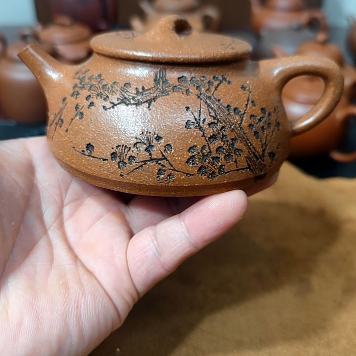 紫砂茶壶宜兴紫砂壶精工