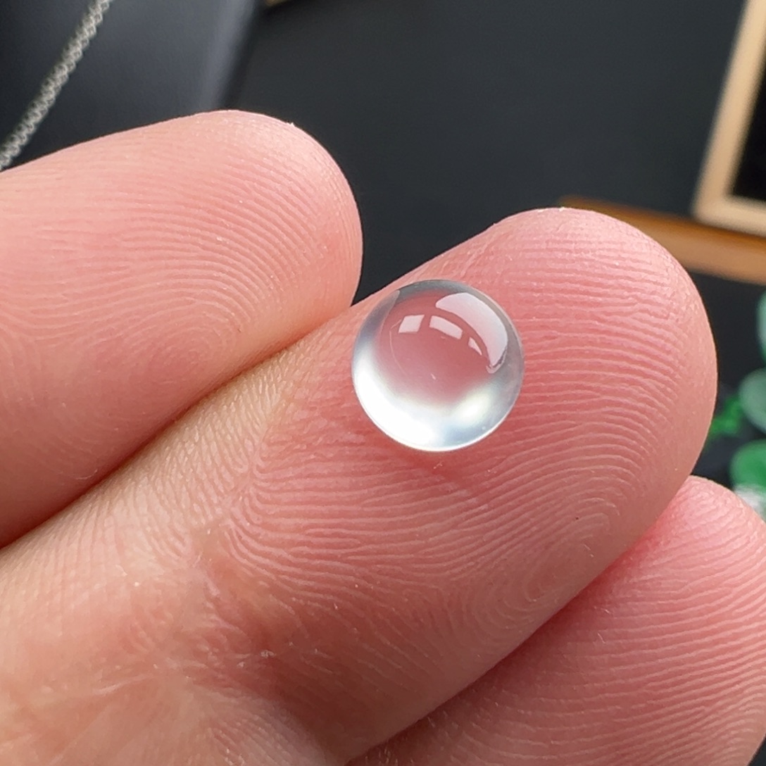 翡翠未镶嵌颈饰蛋面6.5