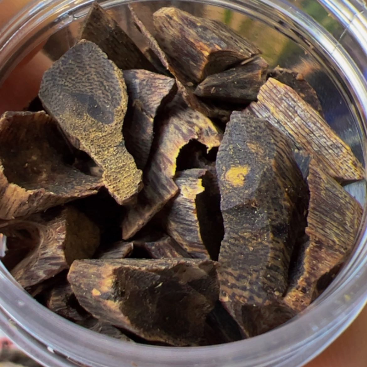 【闪购商品】沉香手把件奇楠张勺子老块料20克