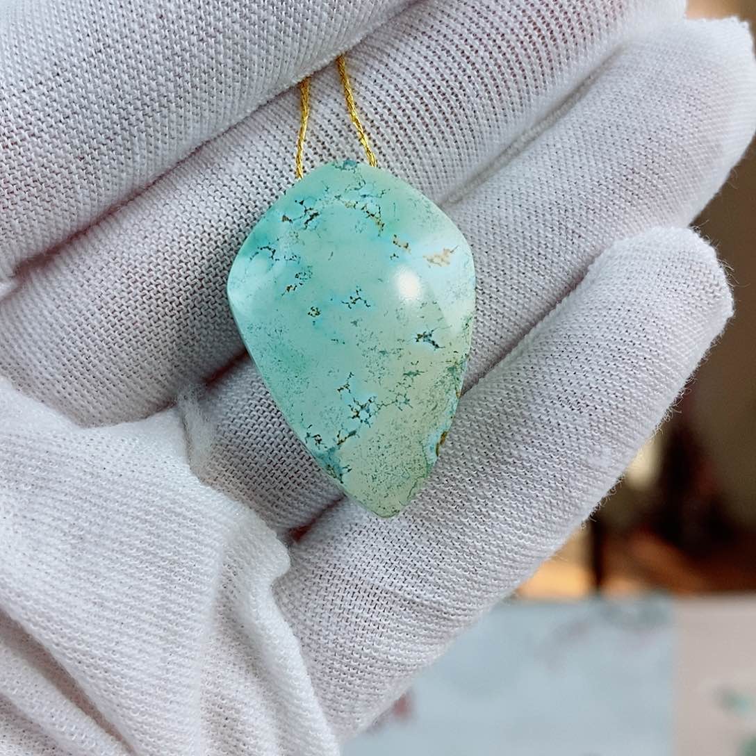 未镶嵌绿松石珠宝奇石