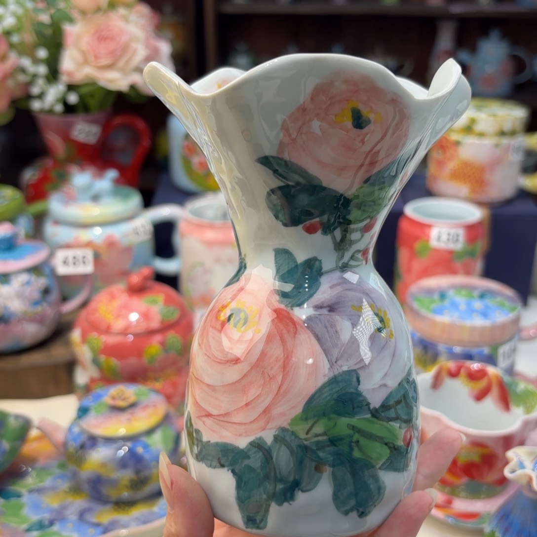 瓷片景德镇手绘高温釉下彩陶瓷茶具