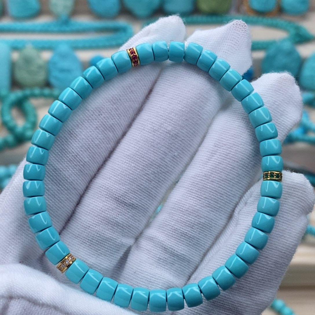 绿松石珠宝奇石未镶嵌