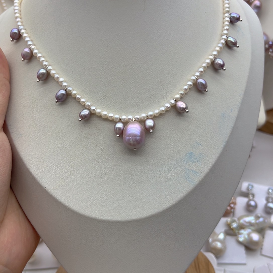 淡水珍珠颈饰未镶嵌