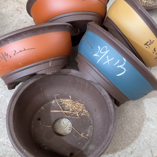 紫砂花盆100-5。29-13