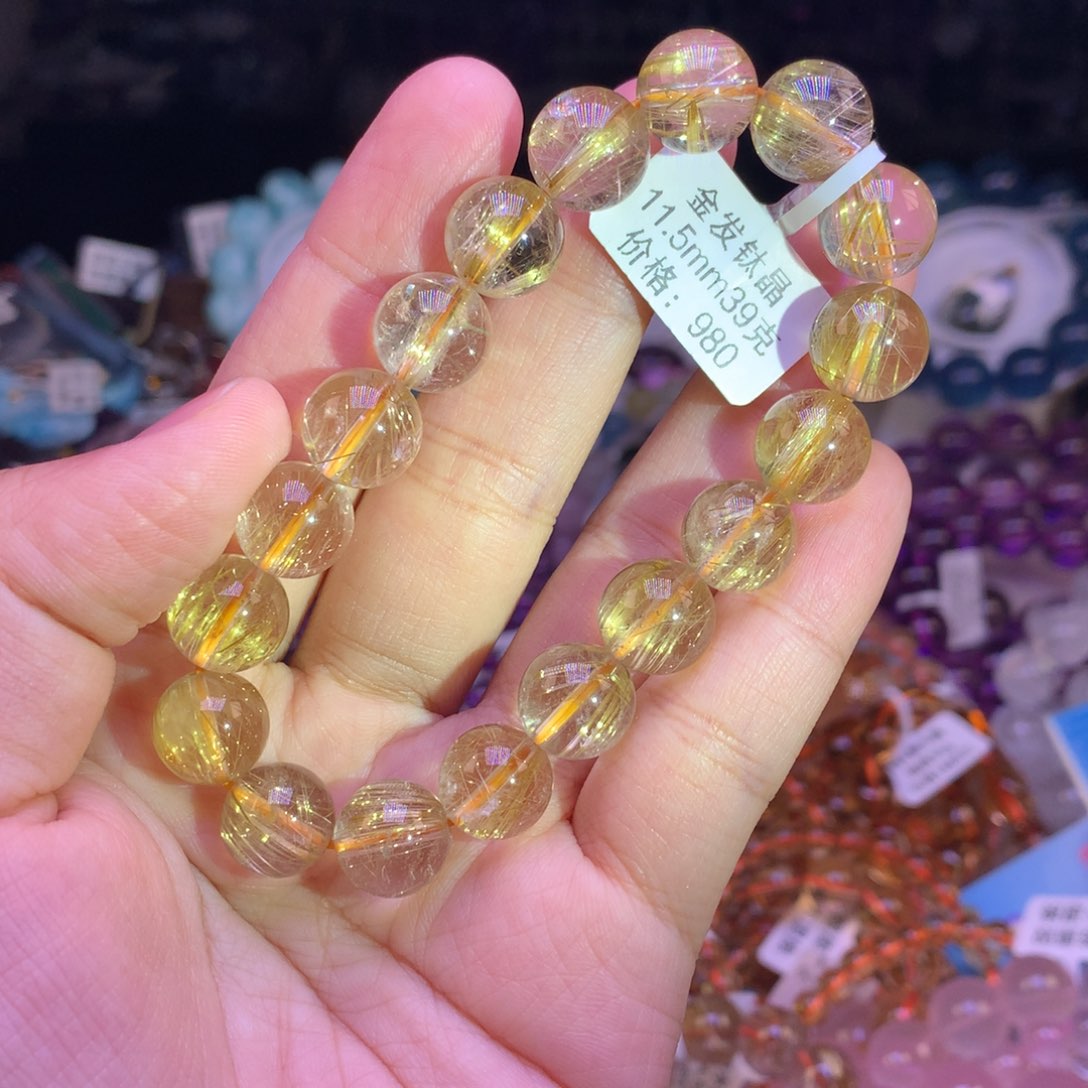 水晶手链未镶嵌手链