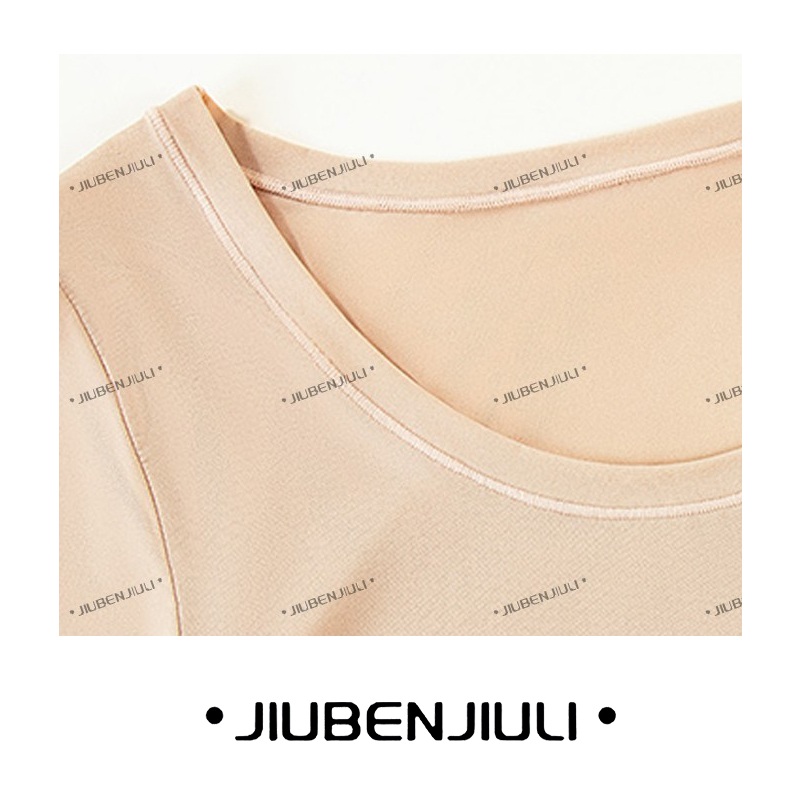 不带BRA薄暖兼得肌底衣女款套装