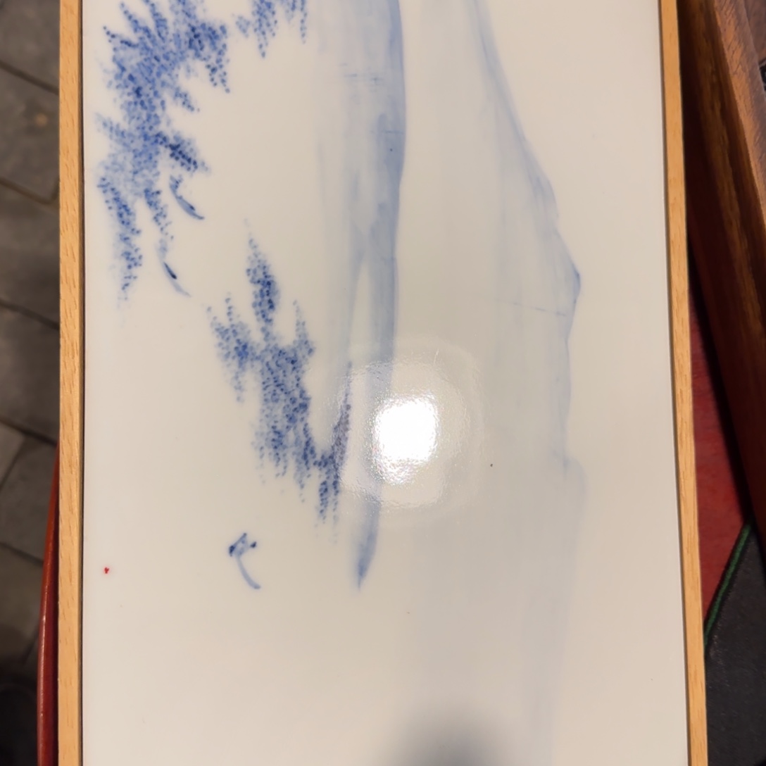 瓷手绘瓷板画1幅作品