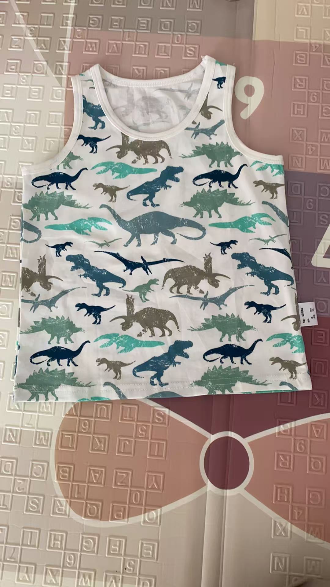 儿童背心男童背心卡通无袖吊带