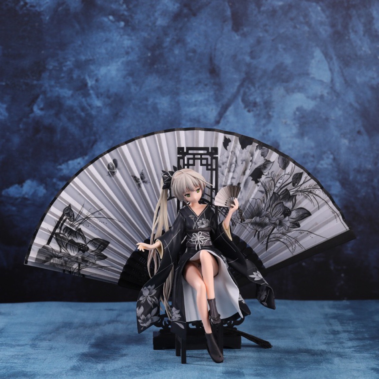 穹妹二次元缘之空春日野穹和风穹语和服扇子批发手办