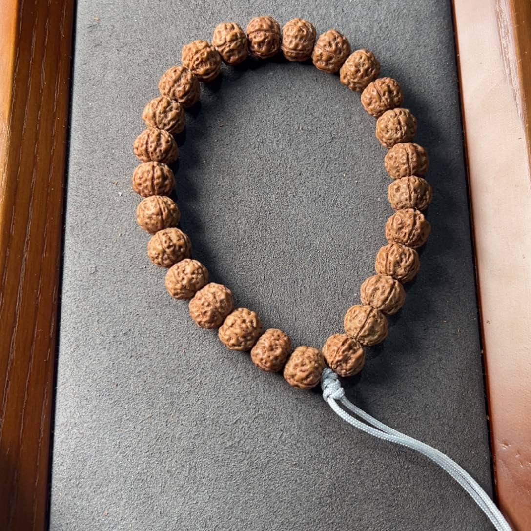 金刚菩提手串原生态泥丸子11.8