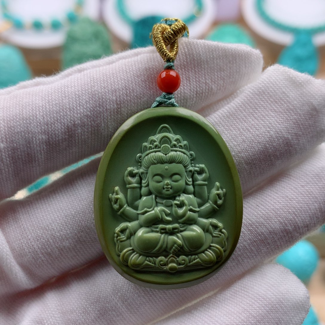 绿松石珠宝奇石未镶嵌