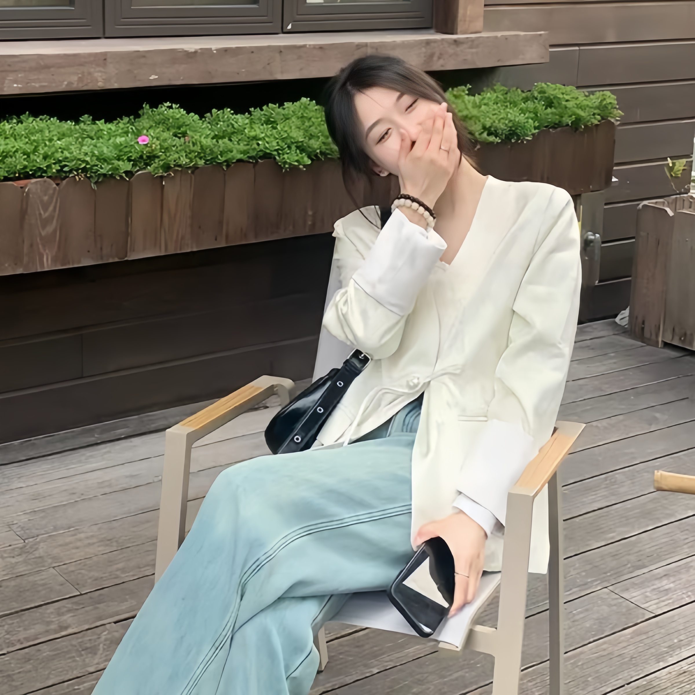 中式格调~新中式重工提花设计款国风外套 S8817