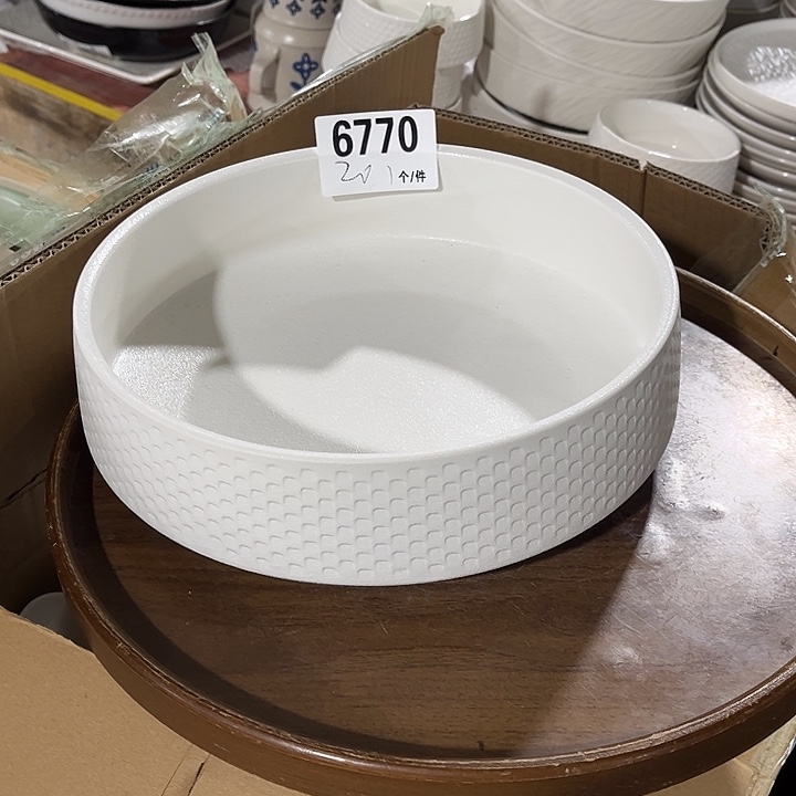 瓷微瑕外贸餐具6770