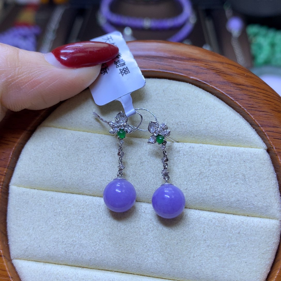 【闪购商品】翡翠颈饰18K金镶嵌翡翠