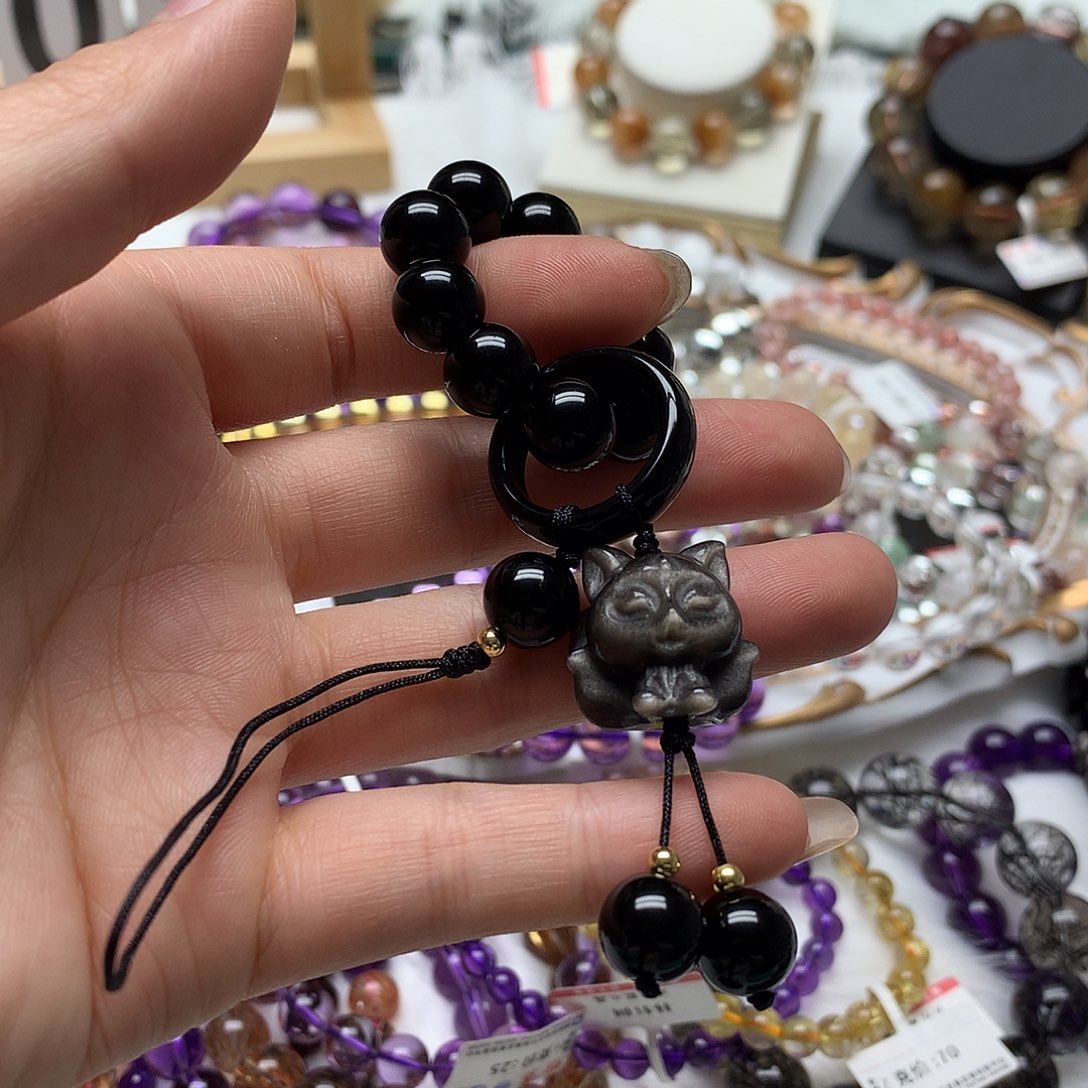 蓝***馨手链未镶嵌水晶手链