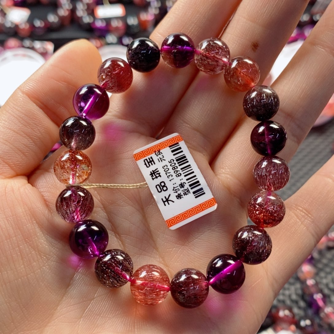 10m手链：89805未镶嵌水晶