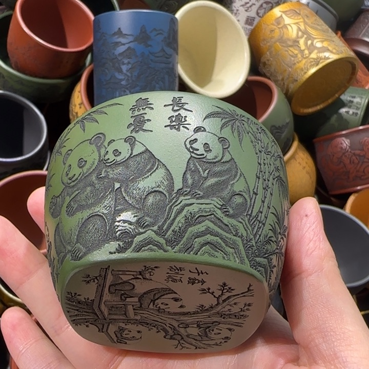 茶杯紫砂全手工紫砂