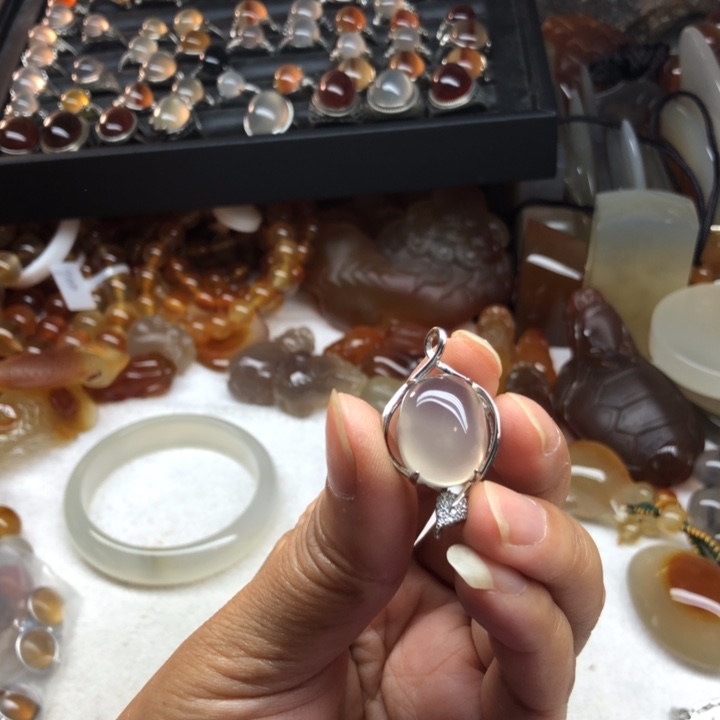 静***惜玛瑙/玉髓手链未镶嵌