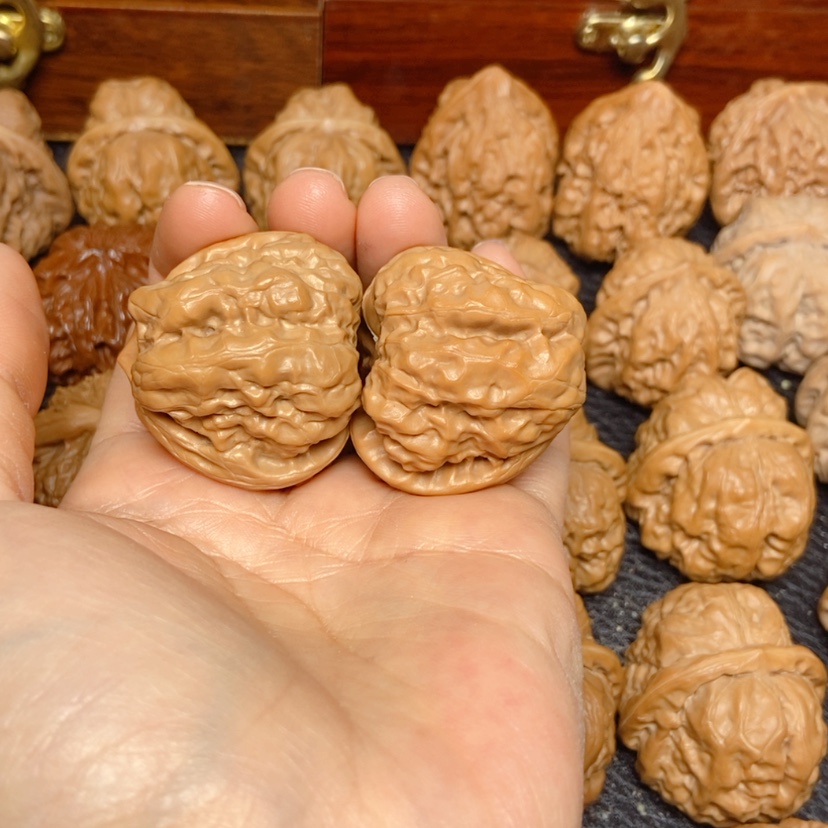 【闪购商品】吊坠文玩核桃无***斗蛙蛙38