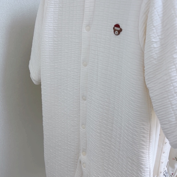 连体90白雪圣诞小熊