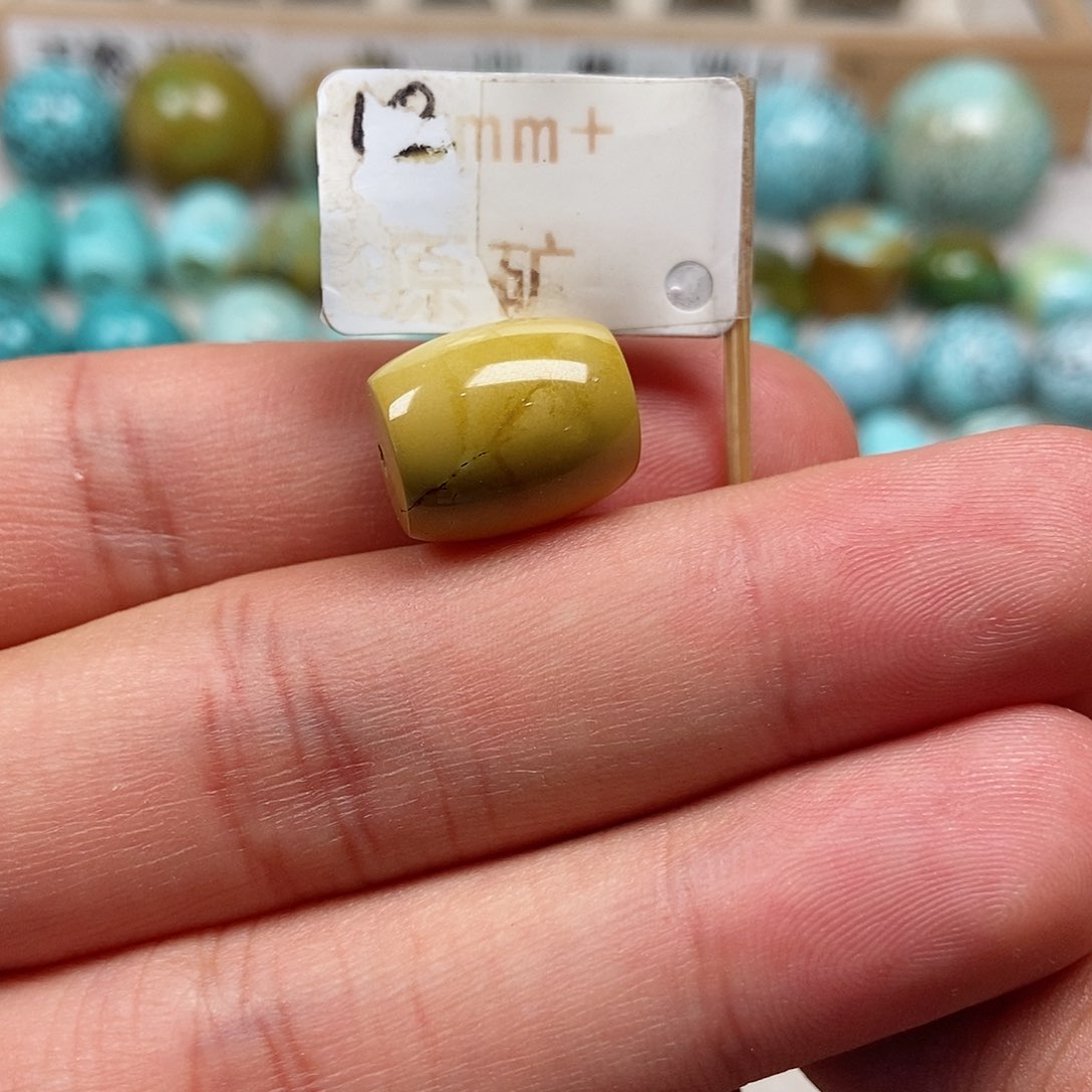 未镶嵌绿松石珠宝半成品