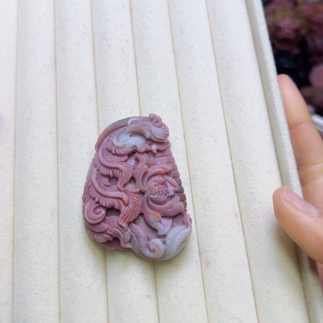 玛瑙/玉髓未镶嵌定制吊坠