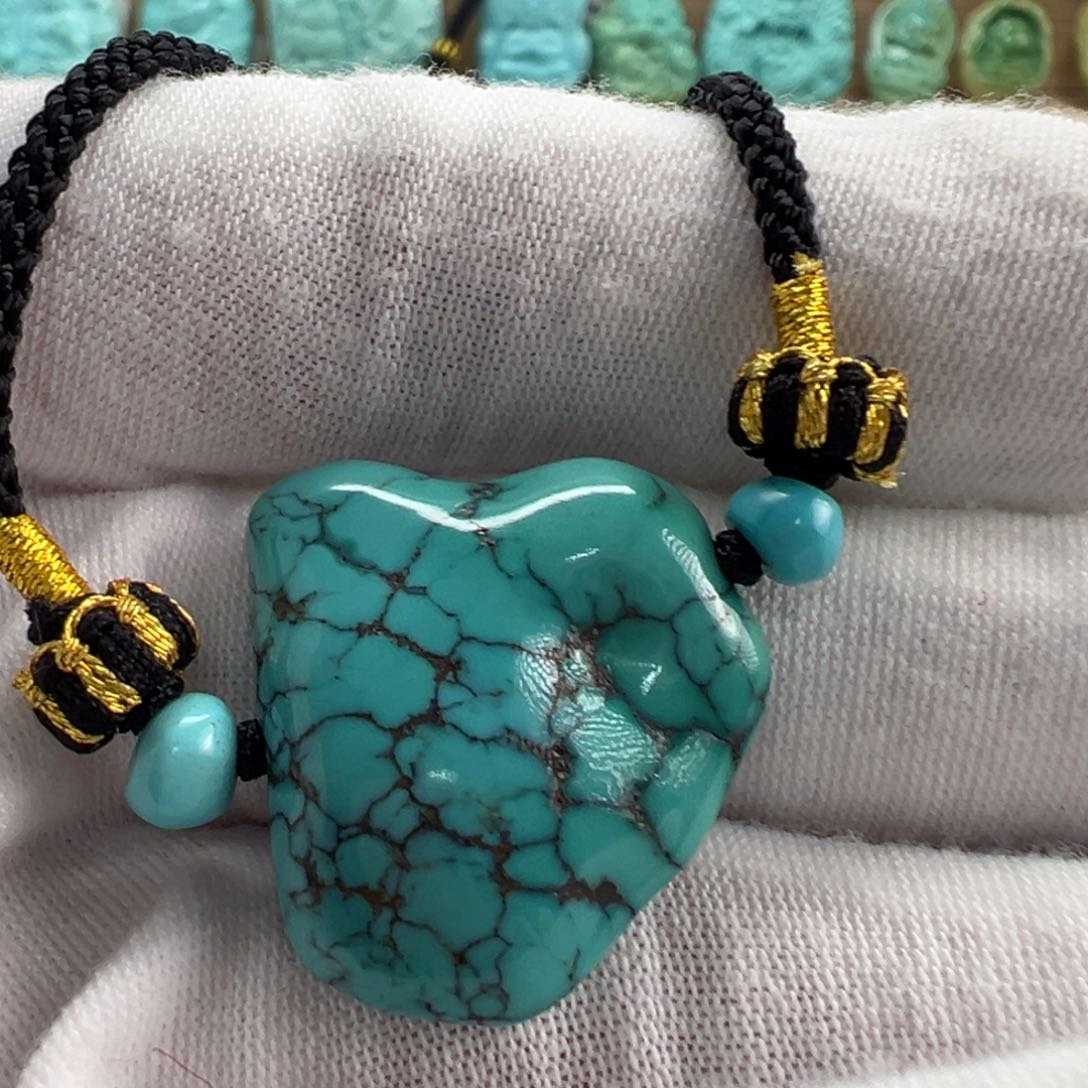 未镶嵌绿松石随形25mm