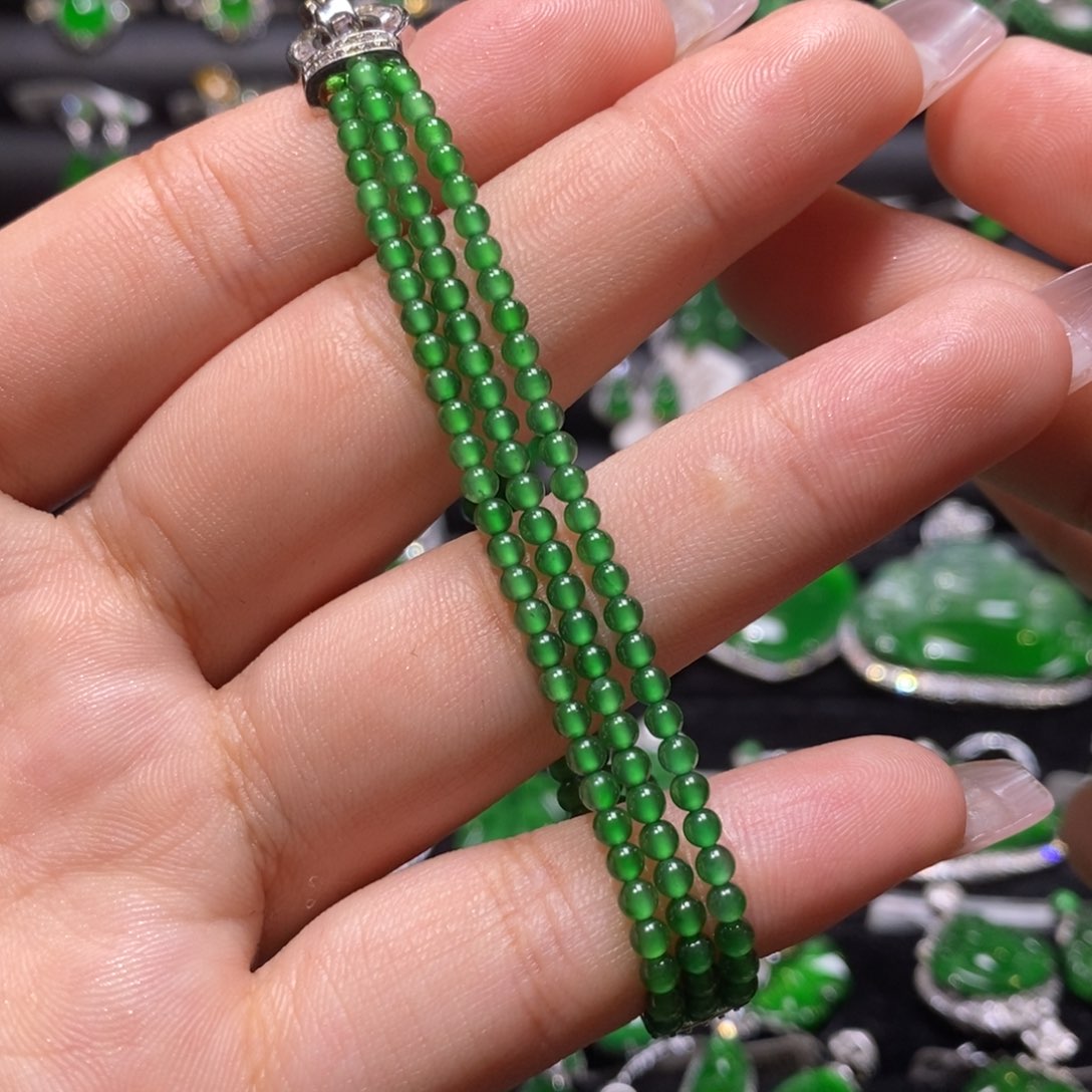 翡翠手链未镶嵌A2.7-180