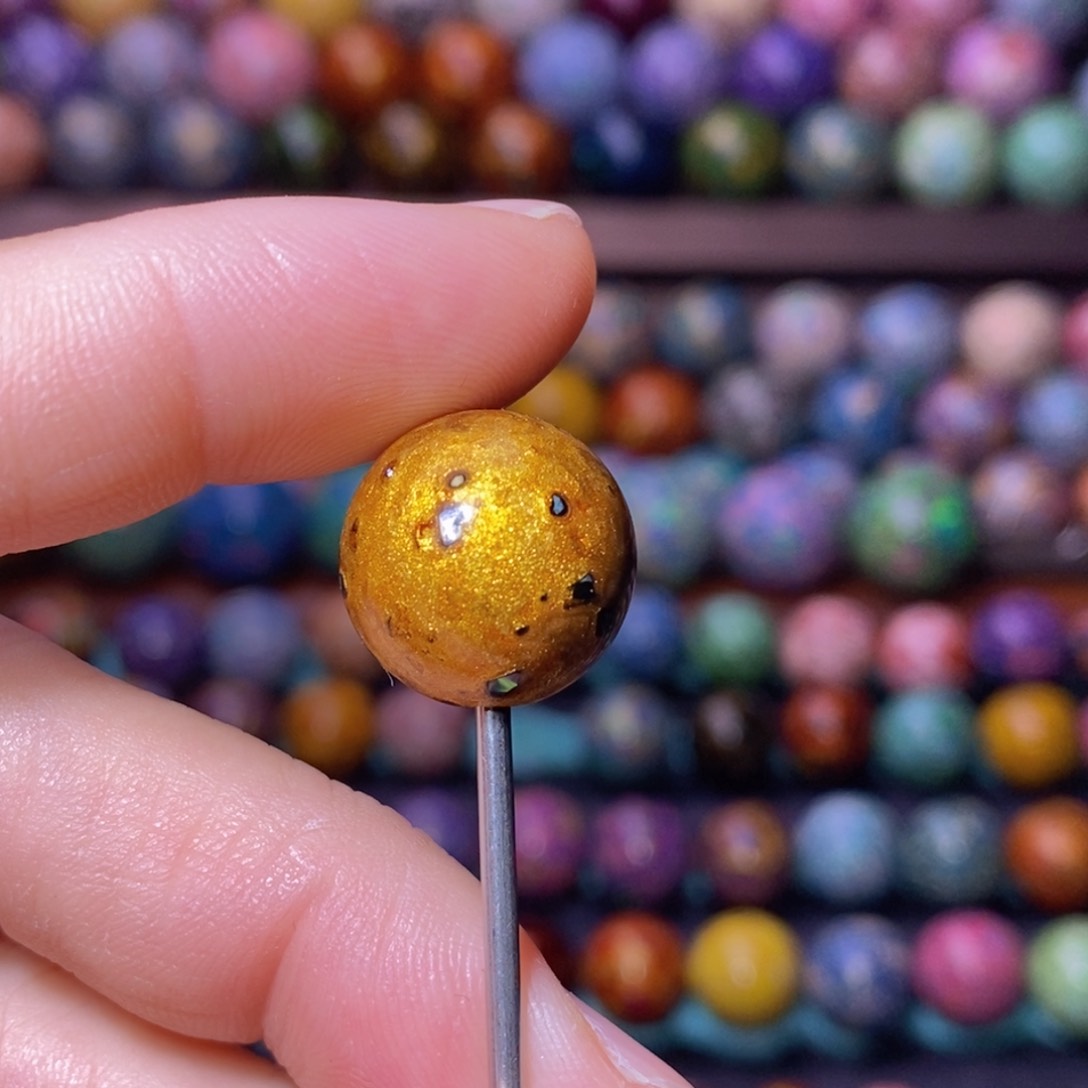 非遗传承文化大漆珠