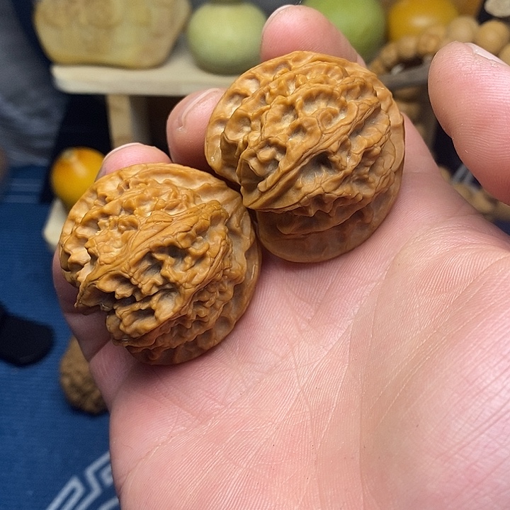 把件文玩核桃43苹果园