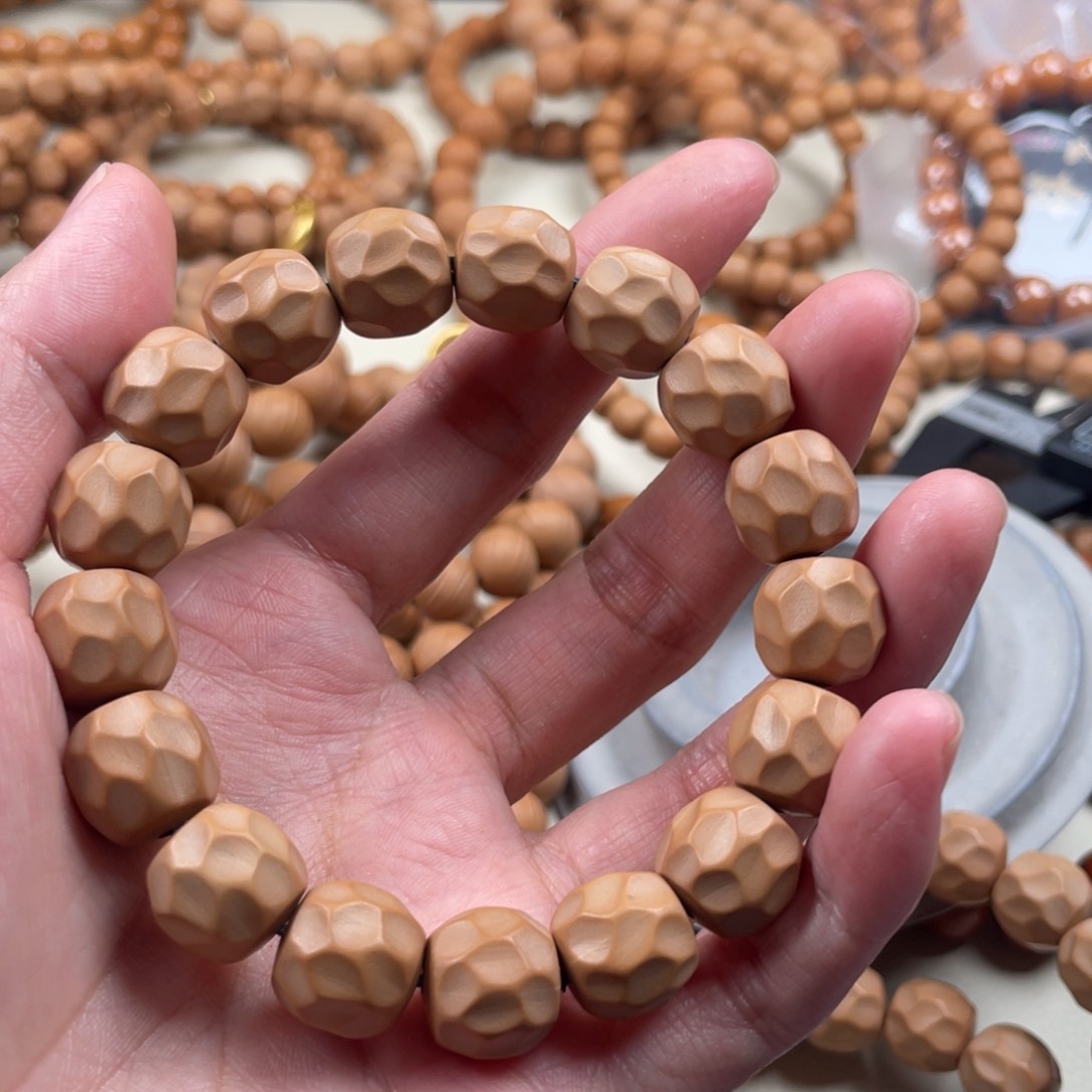 猴头核桃手串泛油微瑕龙岩奶酪13