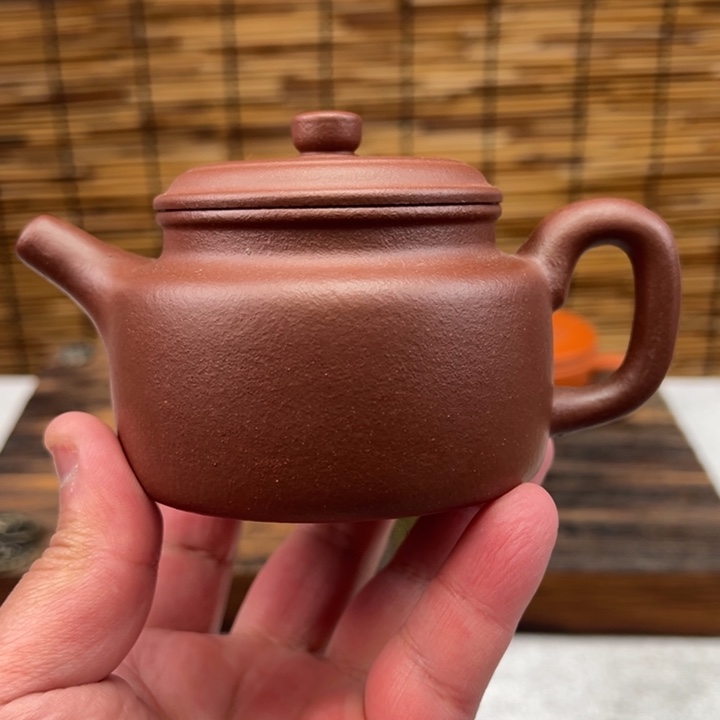 紫砂茶壶微瑕德钟底槽清200c