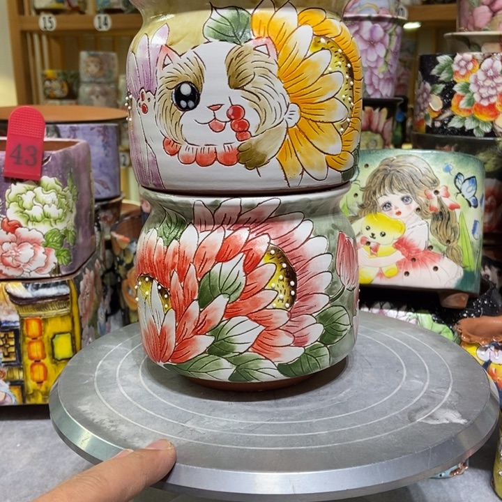 景德镇艺术手绘作品