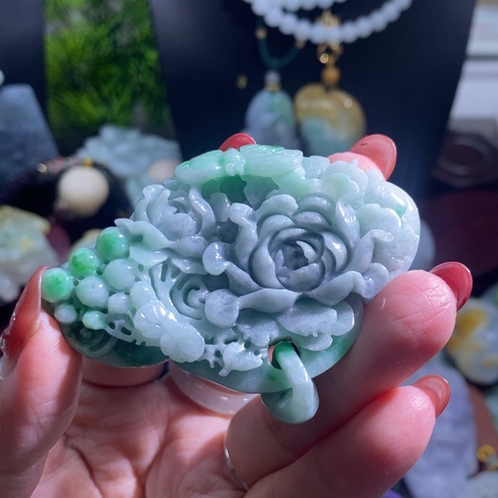【闪购商品】颈饰未镶嵌翡翠花
