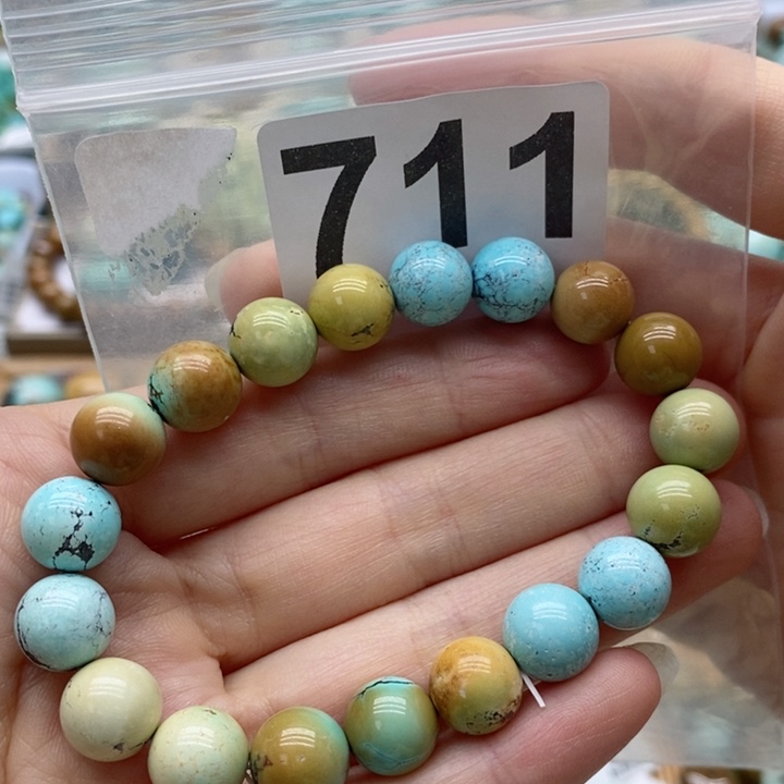 未镶嵌绿松石手链